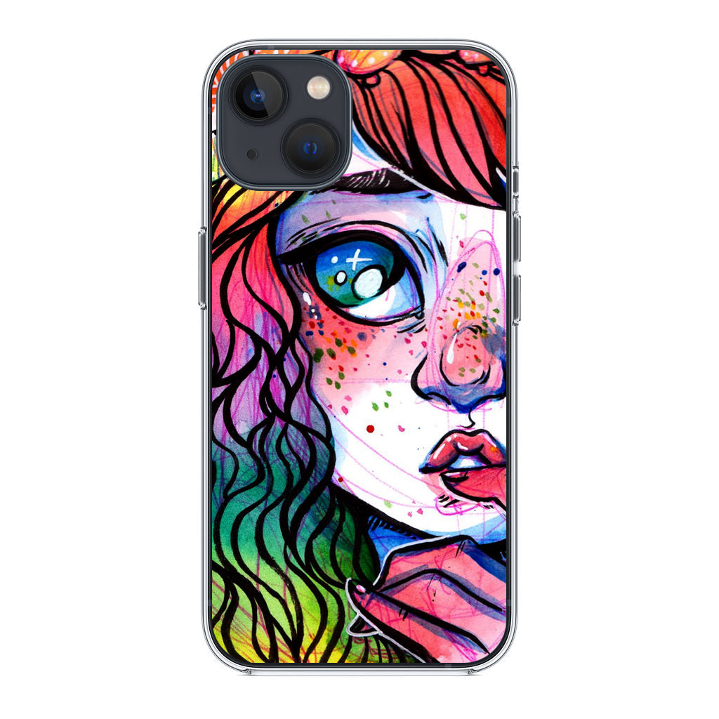 Eyes And Braids iPhone 15 / 15 Plus Case