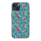 Skull Floral Sugar iPhone 15 / 15 Plus Case