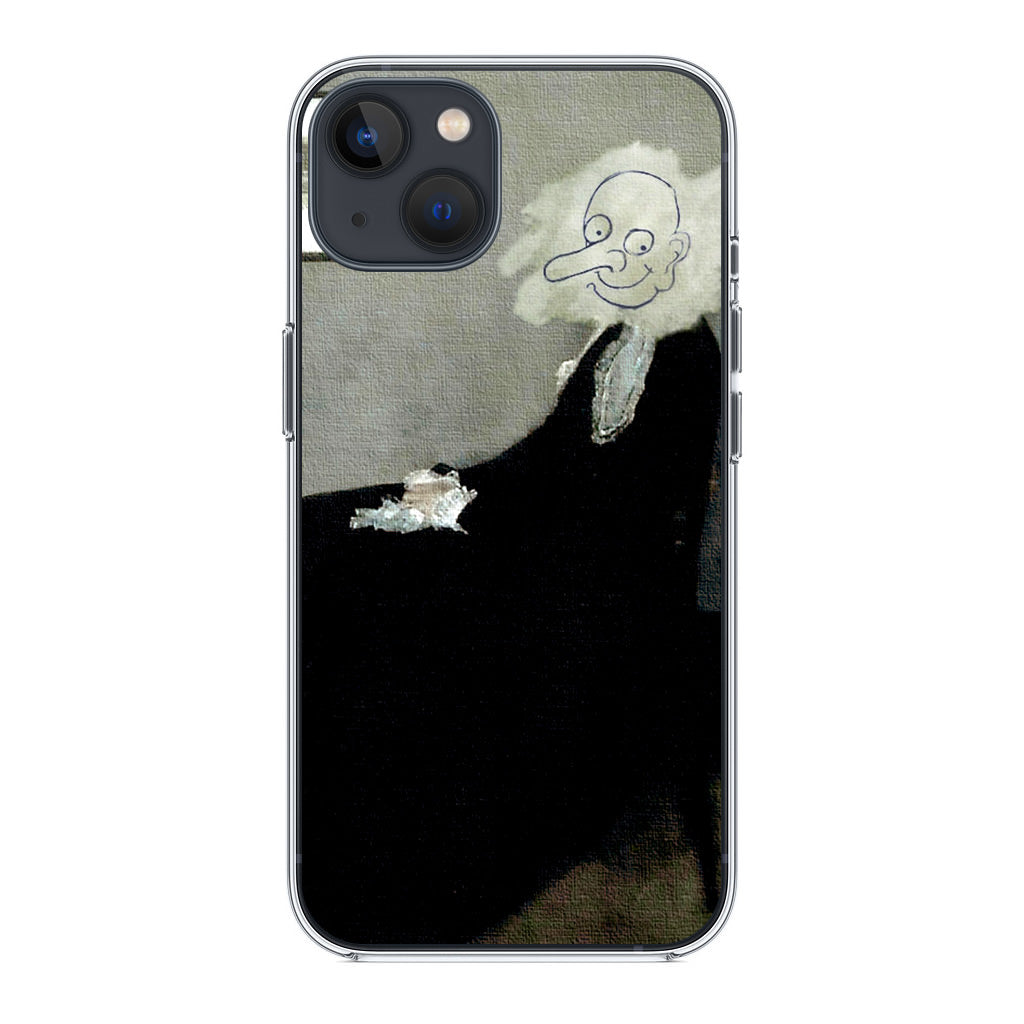 Whistler's Mother by Mr. Bean iPhone 15 / 15 Plus Case