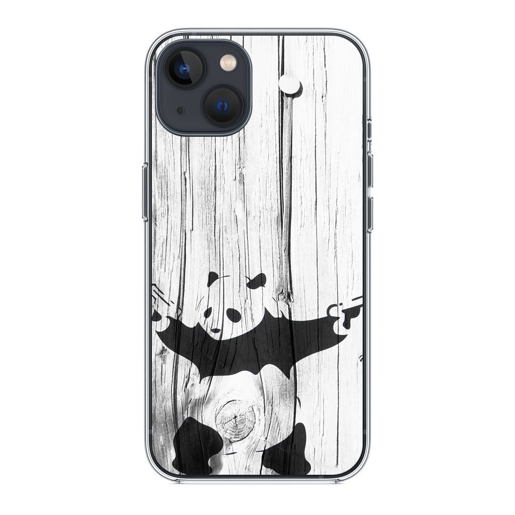 Banksy Graffiti Panda iPhone 14 / 14 Plus Case