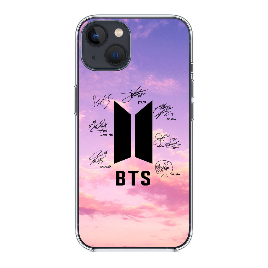 BTS Signature 2 iPhone 15 / 15 Plus Case