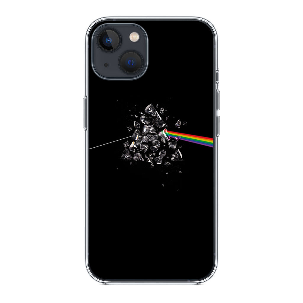Glass Broken Light Refraction iPhone 15 / 15 Plus Case