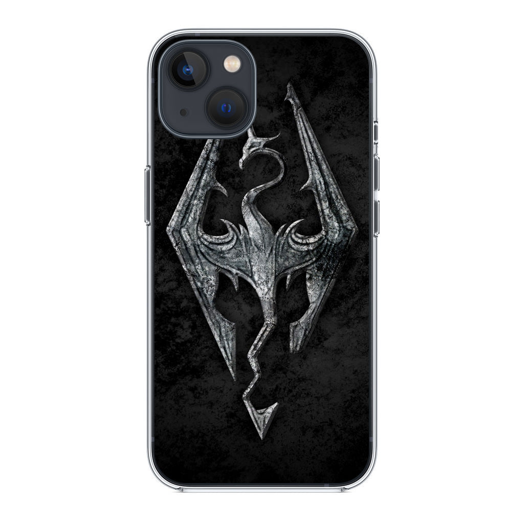 The Elder Scrolls V Skyrim Logo iPhone 15 / 15 Plus Case