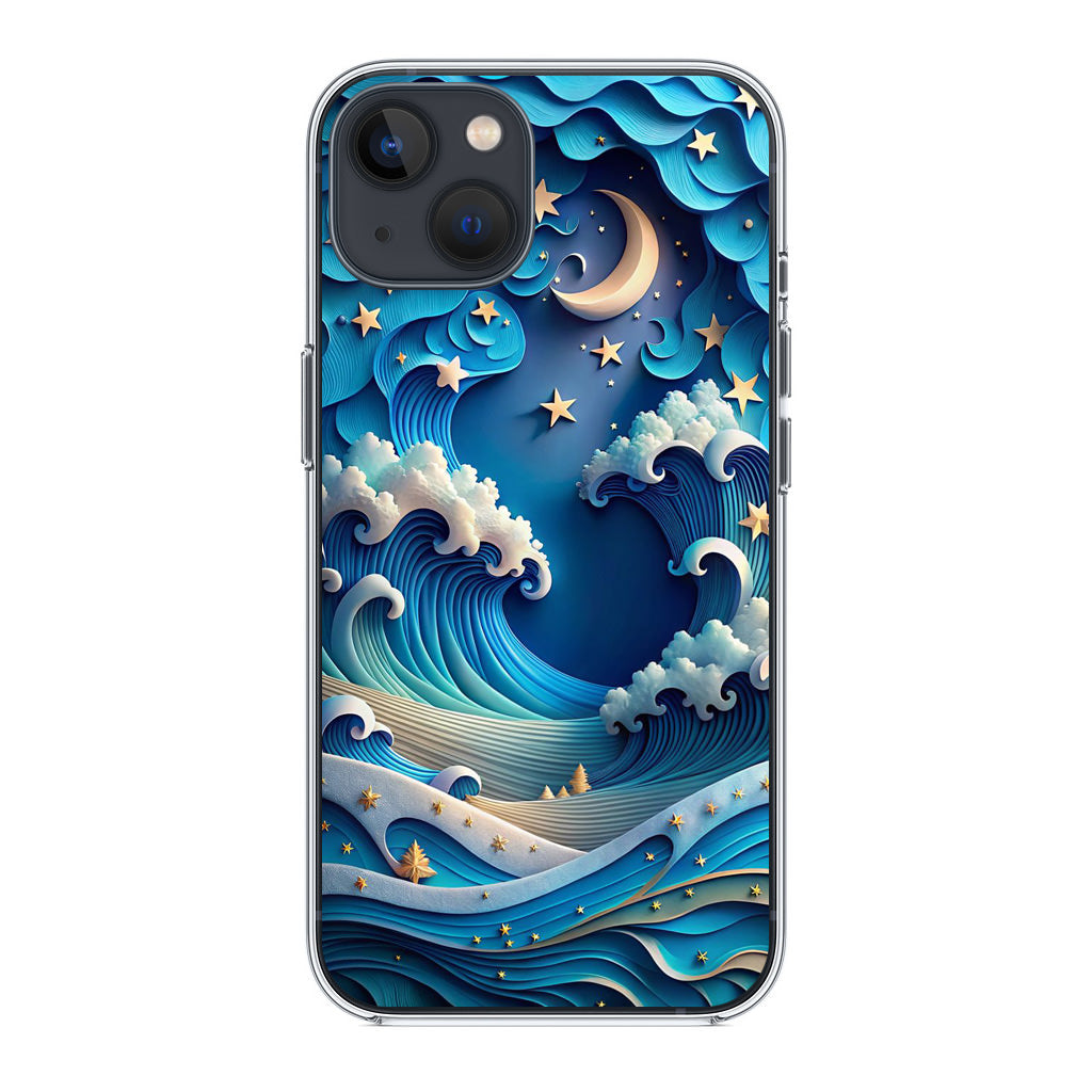 Dreamtide Where Stars Kiss the Sea iPhone 14 / 14 Plus Case