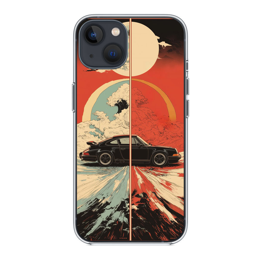 Duality Drive Moonlight and Magma iPhone 14 / 14 Plus Case