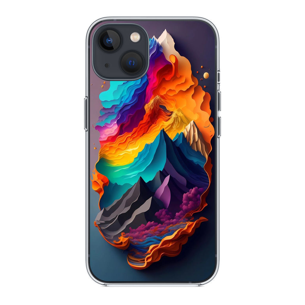The Spectrum of Peaks iPhone 14 / 14 Plus Case