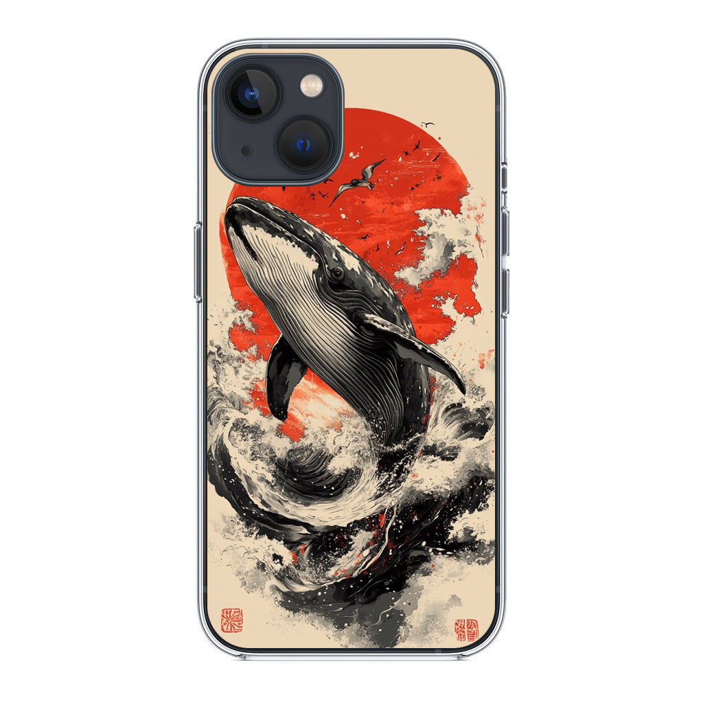 The Whale Rises iPhone 14 / 14 Plus Case