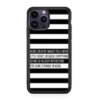 Being Creative Weird iPhone 15 Pro / 15 Pro Max Case