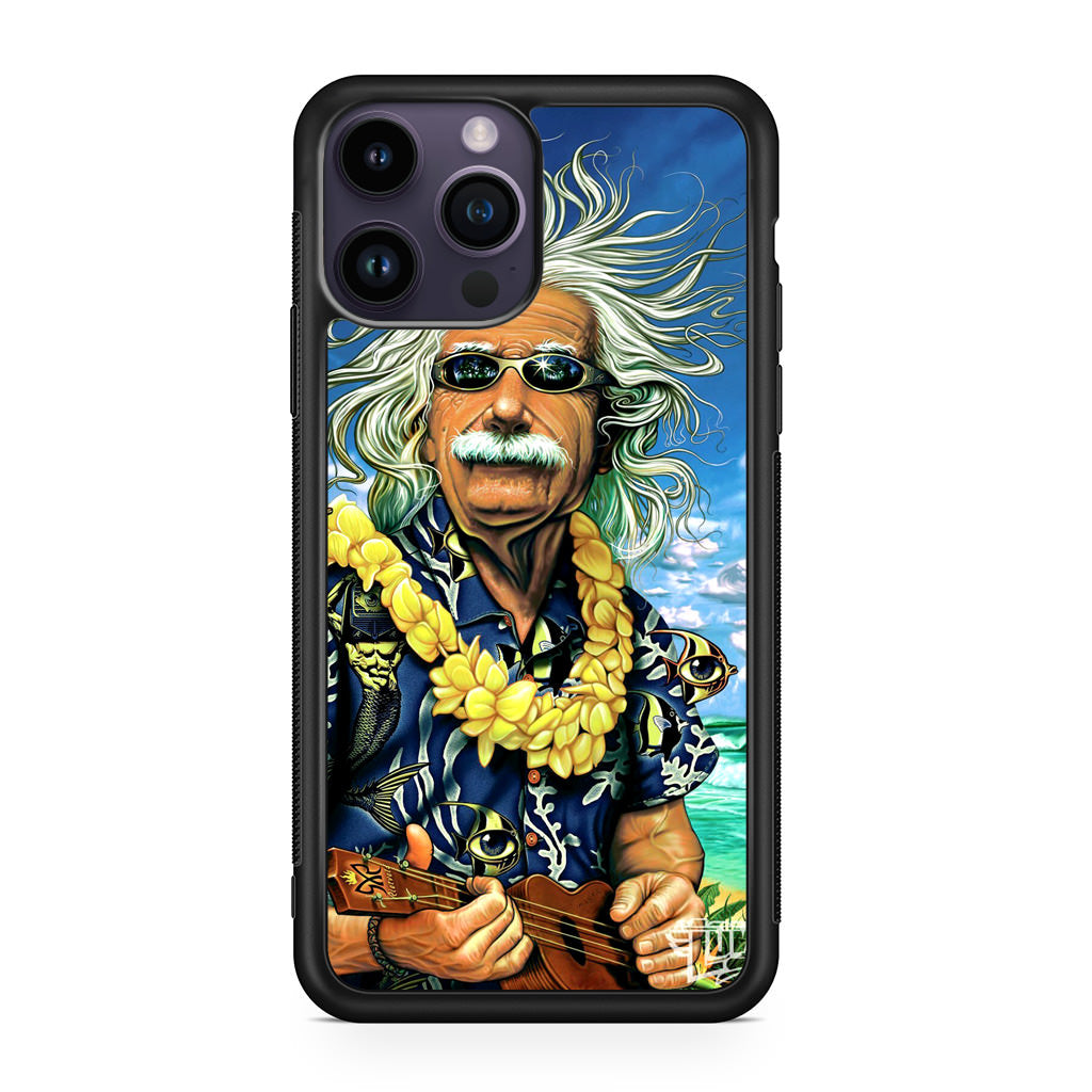 Albert Enstein On Vacation iPhone 15 Pro / 15 Pro Max Case