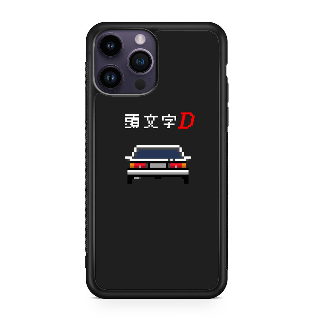 Initial D Pixel Art iPhone 15 Pro / 15 Pro Max Case