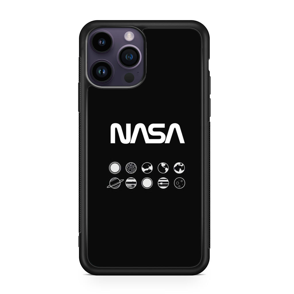 NASA Minimalist iPhone 15 Pro / 15 Pro Max Case