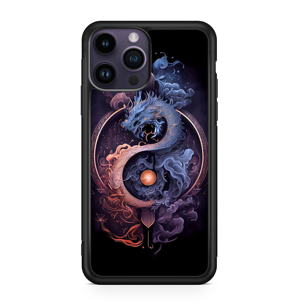 Dragon Yin Yang iPhone 15 Pro / 15 Pro Max Case
