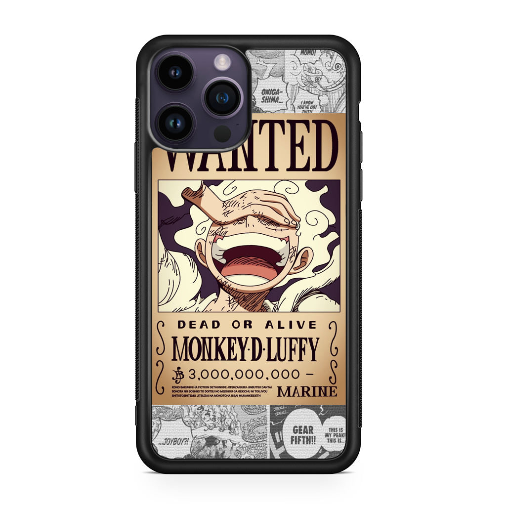 Gear 5 Wanted Poster iPhone 15 Pro / 15 Pro Max Case