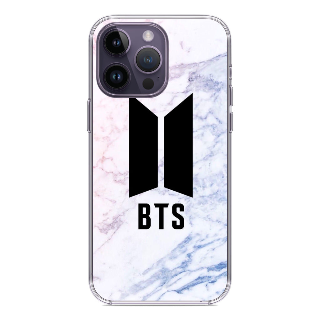 BTS Marble iPhone 14 Pro / 14 Pro Max Case