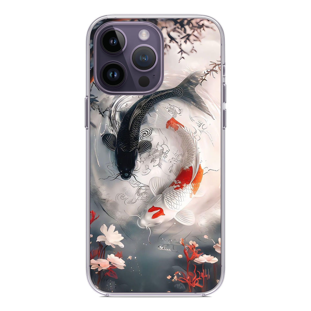Eternal Balance of The Koi Spirits iPhone 14 Pro / 14 Pro Max Case