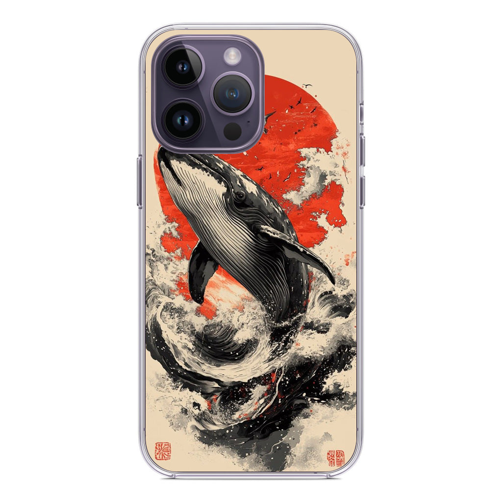 The Whale Rises iPhone 14 Pro / 14 Pro Max Case