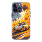 Turbo Dreams in Neon Palms iPhone 14 Pro / 14 Pro Max Case