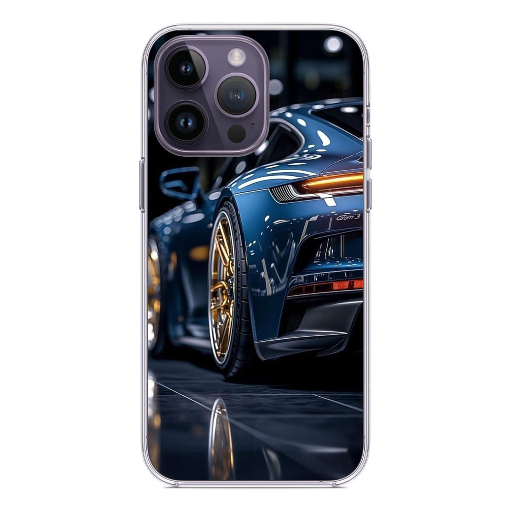 Velvet Thunder Elegance on Wheels iPhone 14 Pro / 14 Pro Max Case