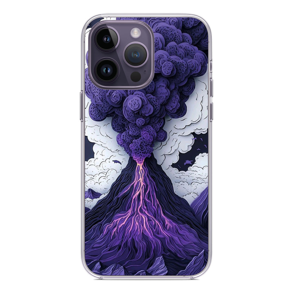 Violet Fury The Awakening Volcano iPhone 14 Pro / 14 Pro Max Case