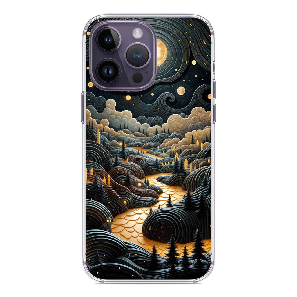 Whispers of the Lunar Valley iPhone 14 Pro / 14 Pro Max Case