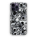 Abstract Art Black White iPhone 14 Pro / 14 Pro Max Case