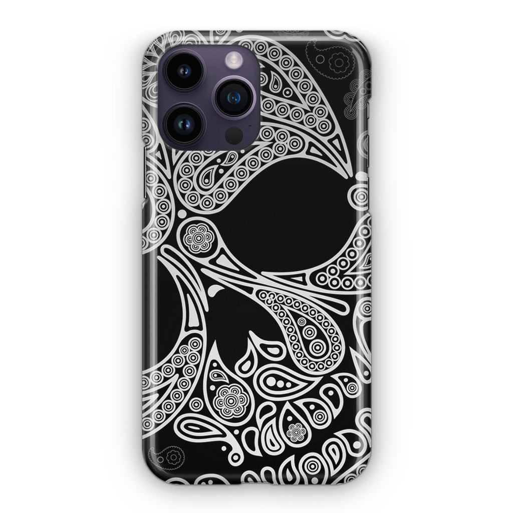 Black Skull iPhone 15 Pro / 15 Pro Max Case