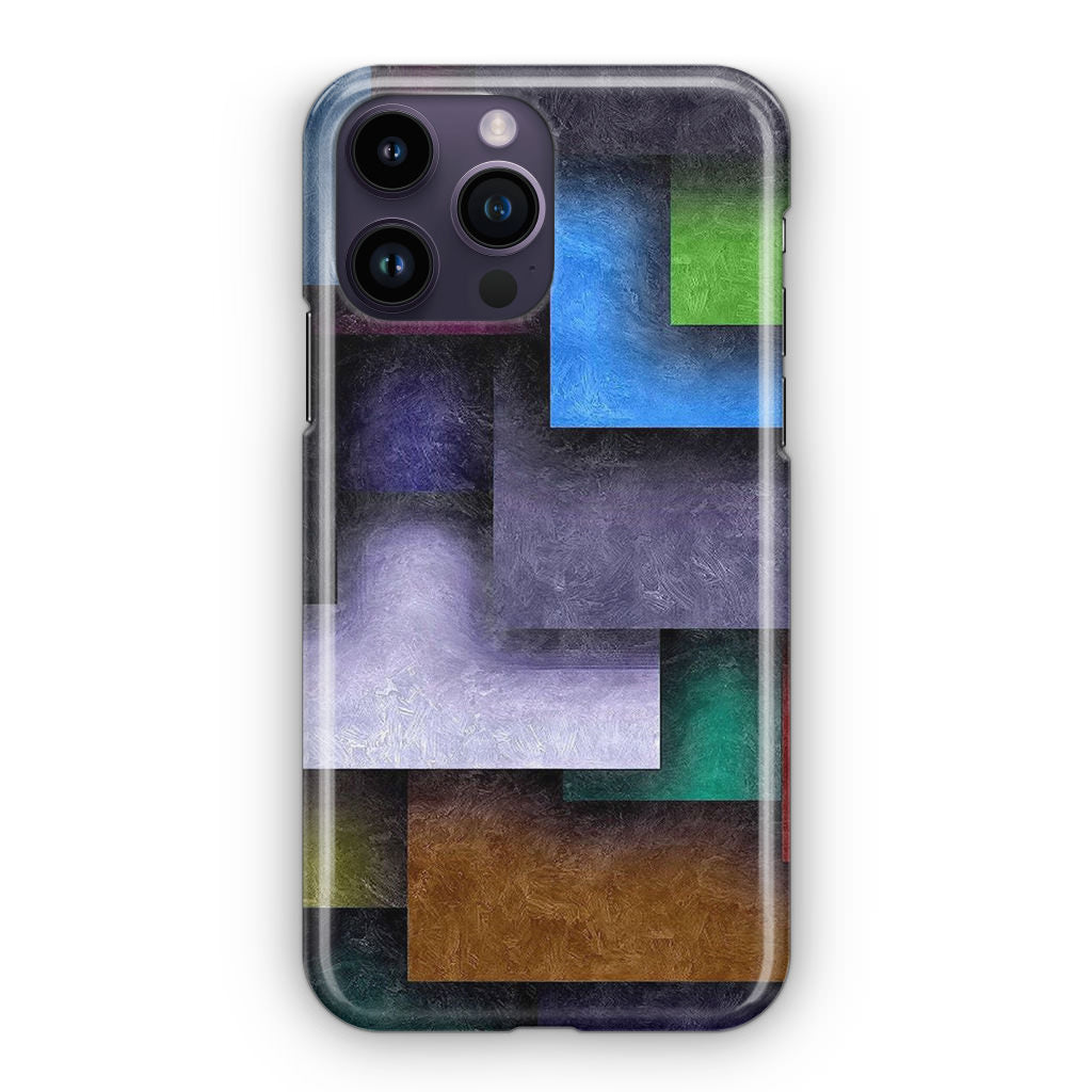 Colorful Rectangel Art iPhone 15 Pro / 15 Pro Max Case
