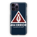 Girlfriend Not Found Error iPhone 15 Pro / 15 Pro Max Case