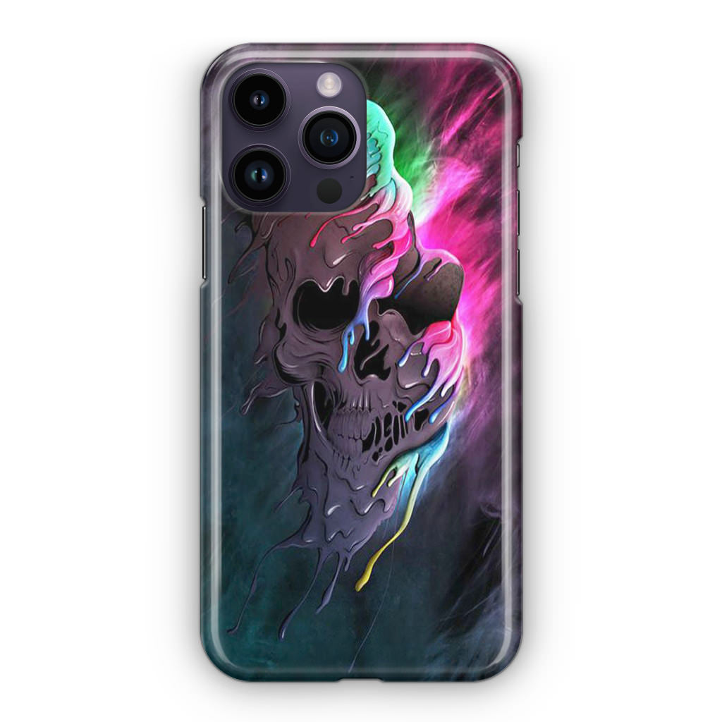 Melted Skull iPhone 15 Pro / 15 Pro Max Case