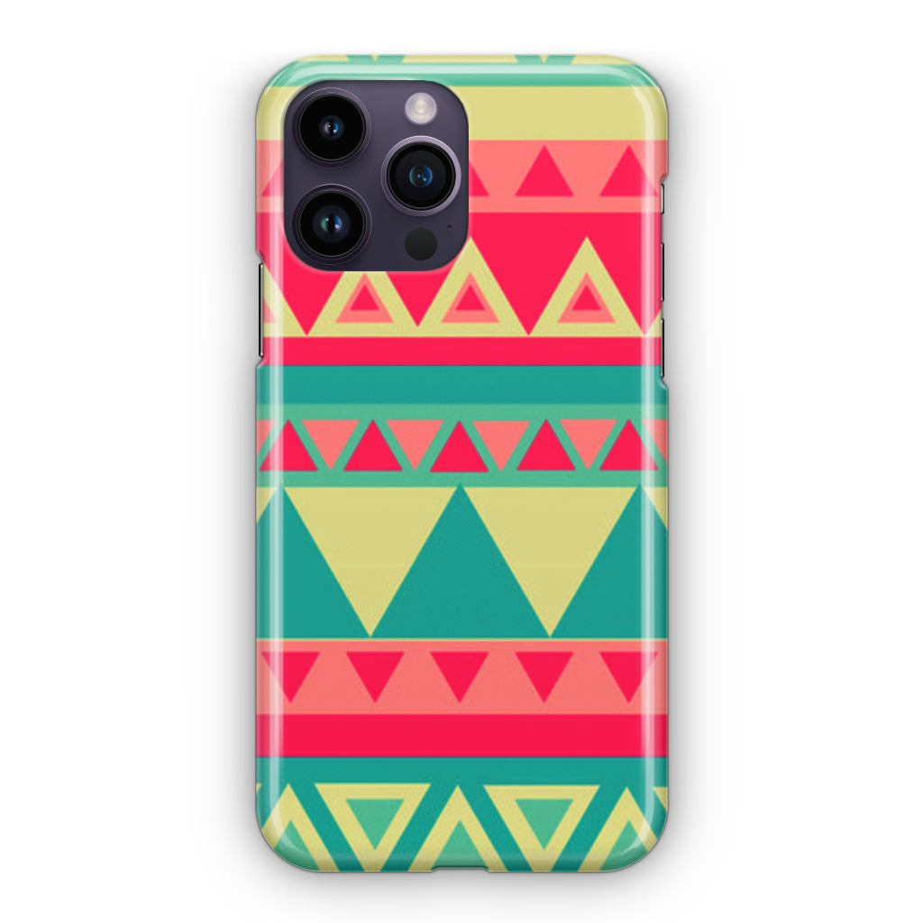 Old Aztec Pattern iPhone 15 Pro / 15 Pro Max Case