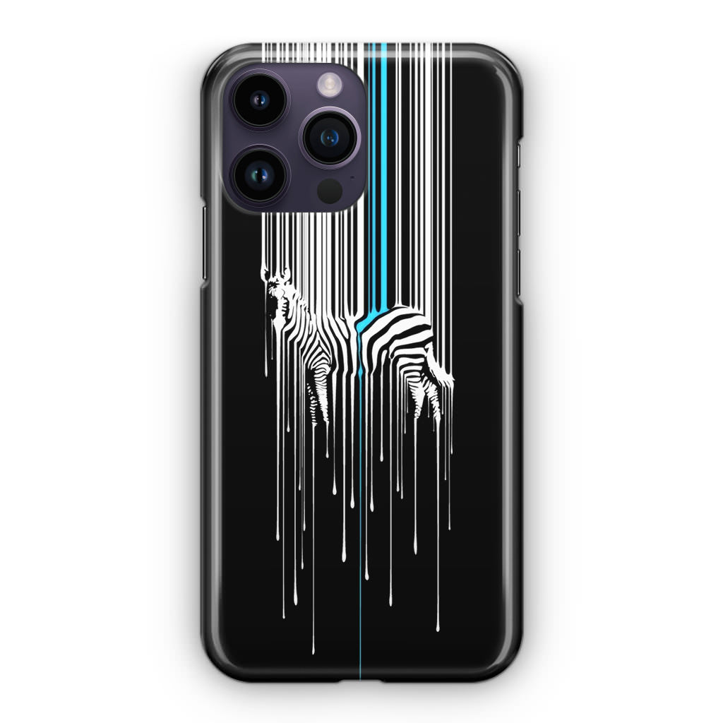 Painting Zebra iPhone 15 Pro / 15 Pro Max Case