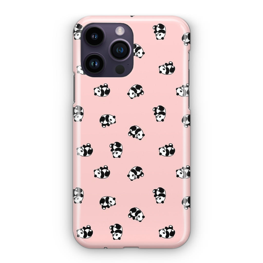 Pandas Pattern iPhone 15 Pro / 15 Pro Max Case