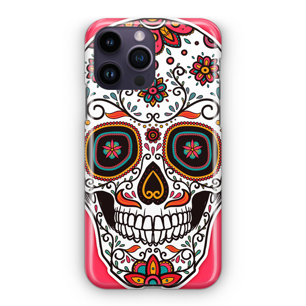 Pink Sugar Skull iPhone 15 Pro / 15 Pro Max Case