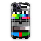 Scheme Pause TV Colorful Mesh iPhone 15 Pro / 15 Pro Max Case