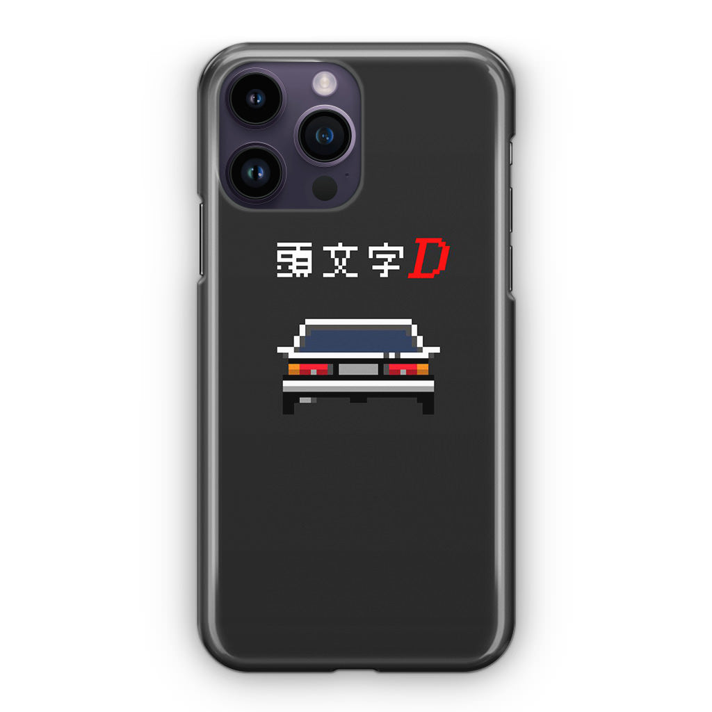 Initial D Pixel Art iPhone 15 Pro / 15 Pro Max Case
