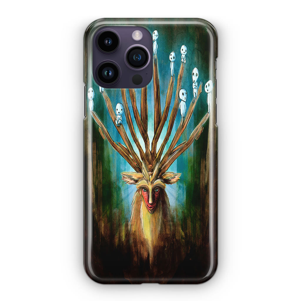 Princess Mononoke Forest Spirit iPhone 15 Pro / 15 Pro Max Case