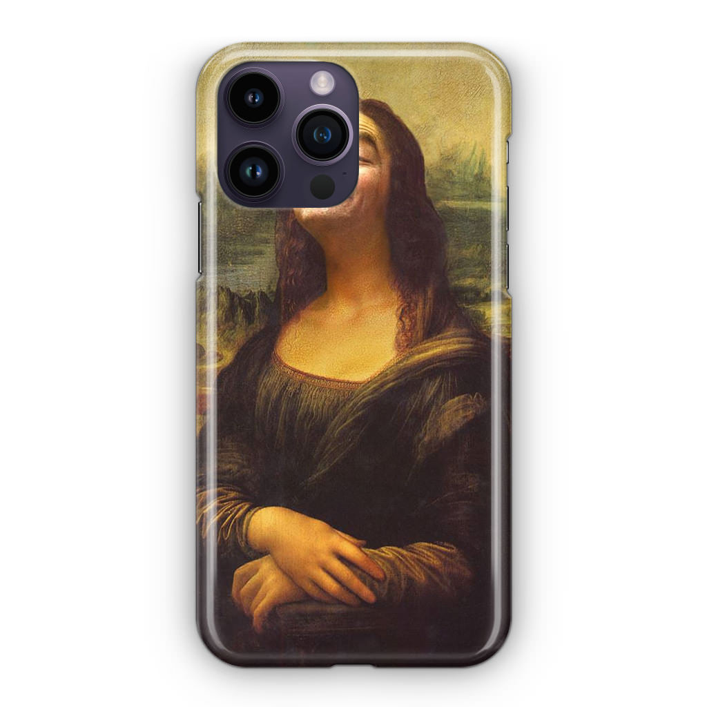 Rowan Atkinson Monalisa Funny iPhone 15 Pro / 15 Pro Max Case
