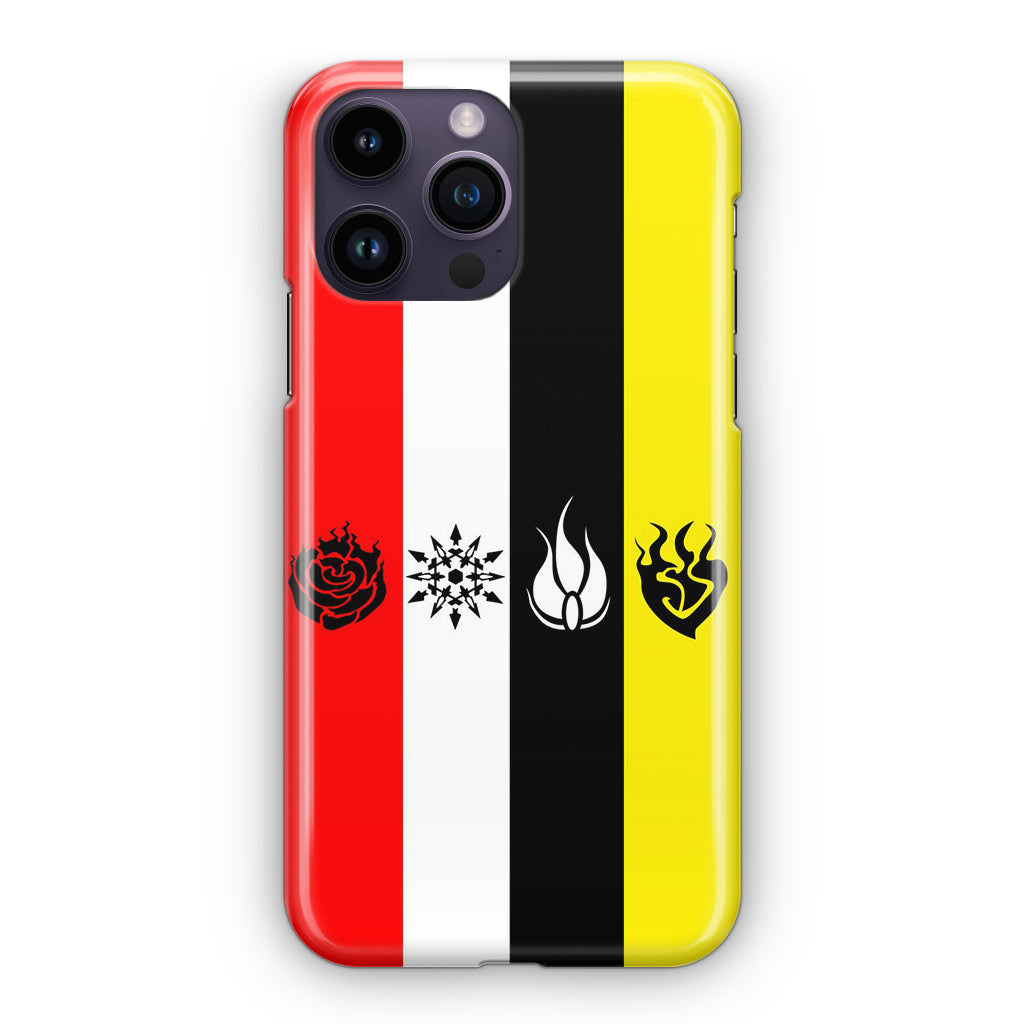 RWBY All Symbols iPhone 15 Pro / 15 Pro Max Case