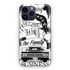 Supernatural Family Business Saving People iPhone 15 Pro / 15 Pro Max Case