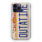 Back to the Future License Plate Outatime iPhone 15 Pro / 15 Pro Max Case
