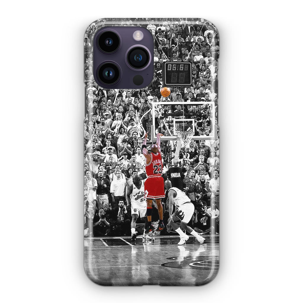 Michael Jordan Epic Shoot iPhone 14 Pro / 14 Pro Max Case