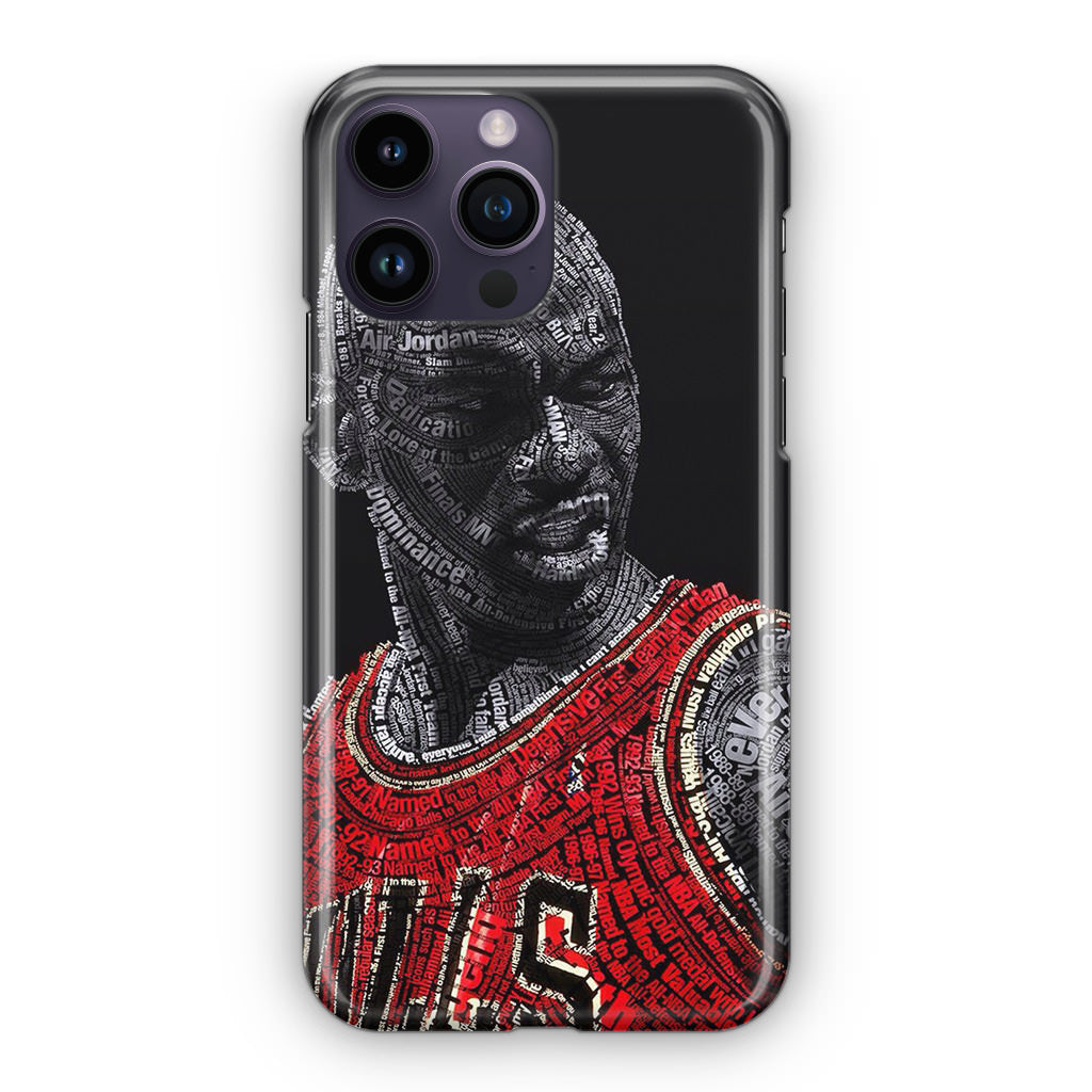 Michael Jordan The Legend iPhone 15 Pro / 15 Pro Max Case