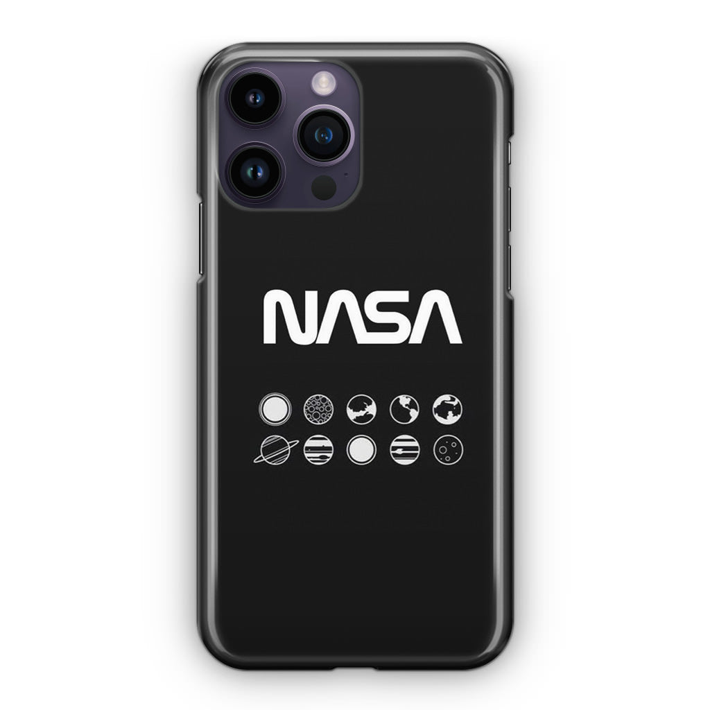 NASA Minimalist iPhone 15 Pro / 15 Pro Max Case
