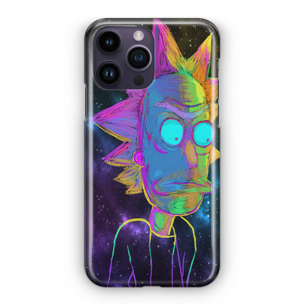Rick Colorful Crayon Space iPhone 15 Pro / 15 Pro Max Case