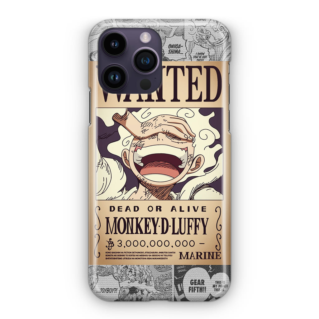 Gear 5 Wanted Poster iPhone 15 Pro / 15 Pro Max Case