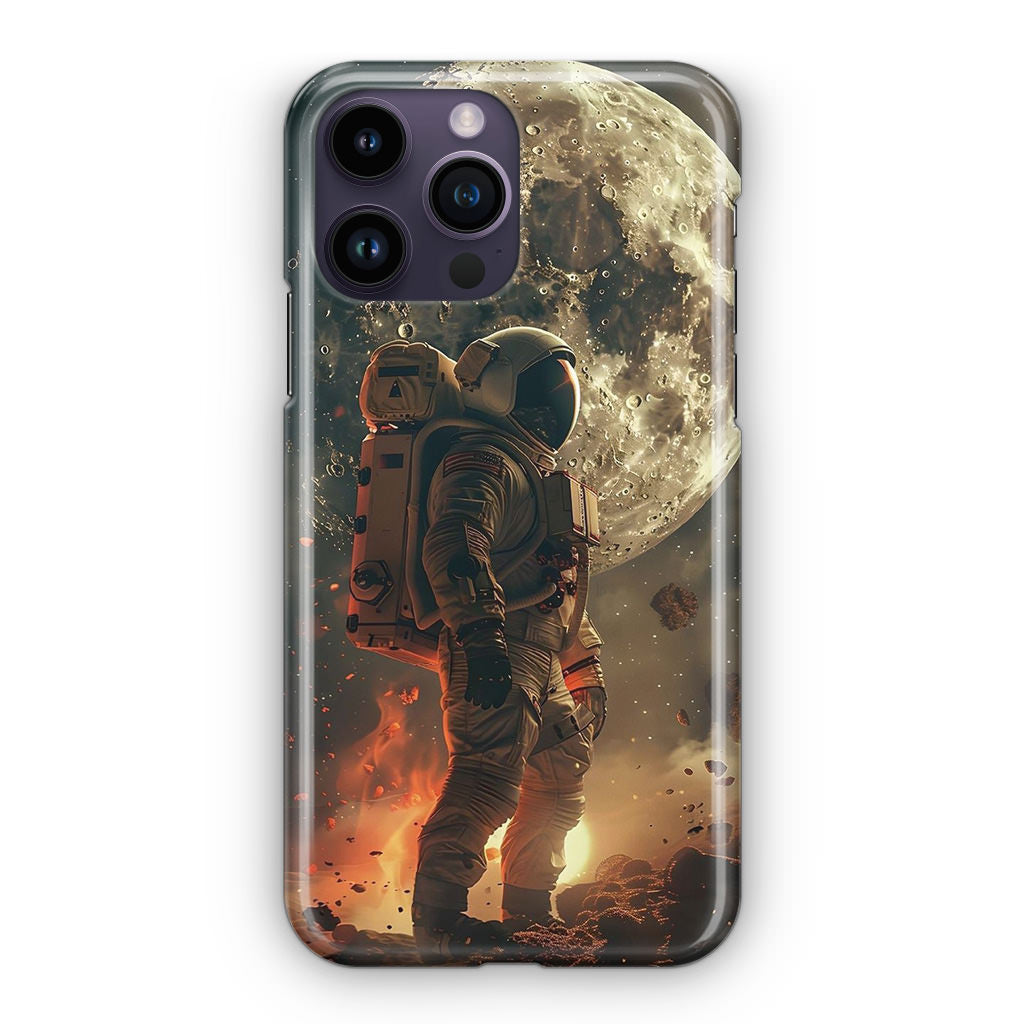 Lunar Sentinel Guardian of the Void iPhone 14 Pro / 14 Pro Max Case