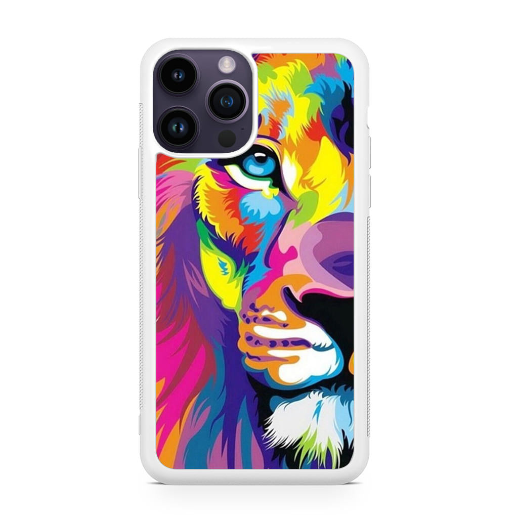 Colorful Lion iPhone 15 Pro / 15 Pro Max Case