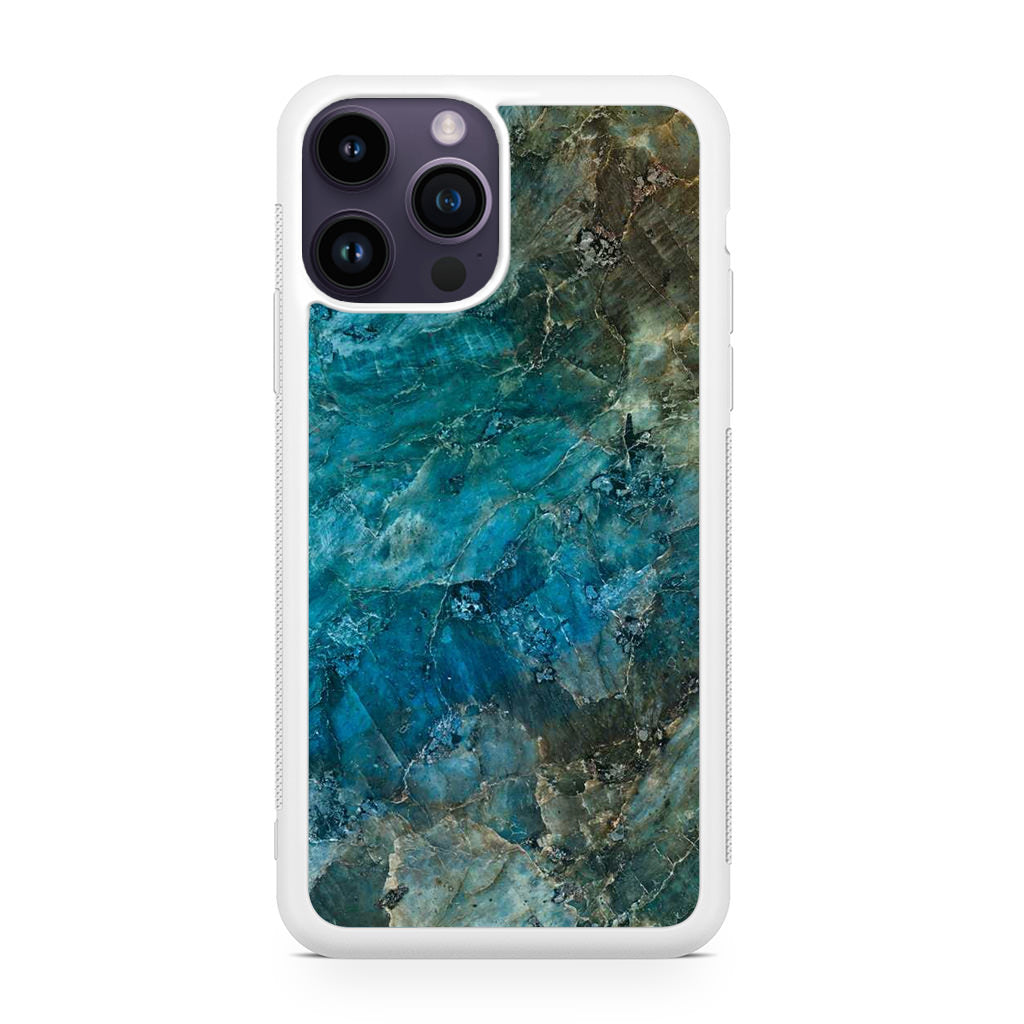 Deep Ocean Marble iPhone 15 Pro / 15 Pro Max Case