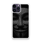 Guy Fawkes Mask Anonymous iPhone 15 Pro / 15 Pro Max Case