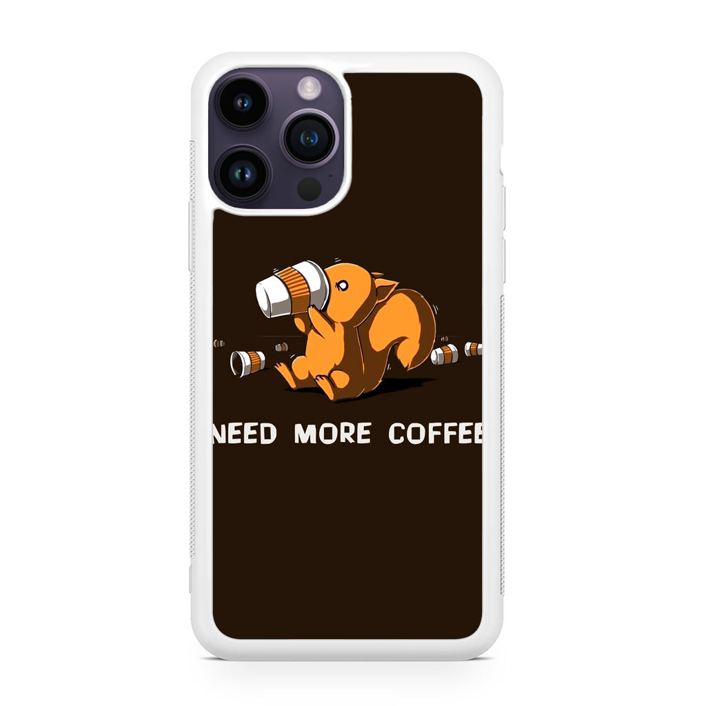 Need More Coffee Programmer Story iPhone 15 Pro / 15 Pro Max Case